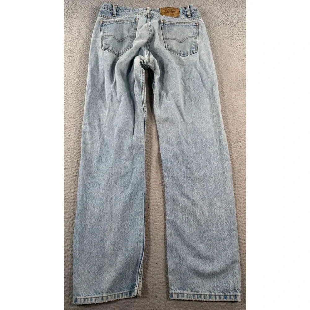 Vintage Levi's 505 90's‎ Orange Tab Jeans Men 32x30 Blue Denim Straight Leg